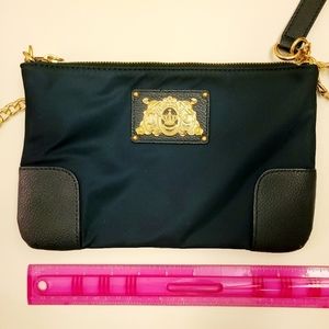JUICY COUTURE Navy Nylon Purse